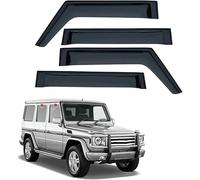 Déflecteurs de Pluie pour Benz G-Class W463 W461 2004-2018, RéDuction du Bruit Et des Turbulences Robustes éLéGants Installation Facile