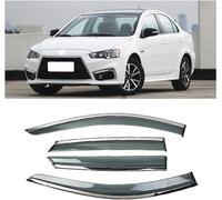 Déflecteurs de Pluie pour Mitsubishi Lancer-ex 2014-2016, RéDuction du Bruit Et des Turbulences Robustes éLéGants Installation Facile