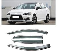 Déflecteurs de Pluie pour Mitsubishi Lancer-ex 2014-2016, RéDuction du Bruit Et des Turbulences Robustes éLéGants Installation Facile