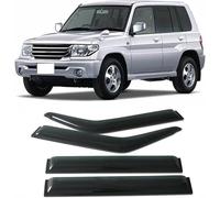 Déflecteurs de Pluie pour Mitsubishi Montero Pajero IO 1998 1999 2000, RéDuction du Bruit Et des Turbulences Robustes éLéGants Installation Facile
