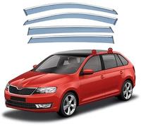 Déflecteurs de Pluie pour Skoda Rapid Spaceback NH1/2/3 2014, RéDuction du Bruit Et des Turbulences Robustes éLéGants Installation Facile