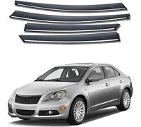 Déflecteurs de Pluie pour Suzuki Kizashi 2010-2019, RéDuction du Bruit Et des Turbulences Robustes éLéGants Installation Facile