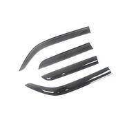 Déflecteurs De Vent Automatiques pour Vitres Latérales pour A6 4B C5 2000-2006 Noir Pare-Pluie Porte Visière Évent Nuances Sombre Fumée Pare-Vent Déflecteurs d'air Et Pluie Protection Solaire