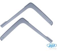 Déflecteurs de vent avant à clipser DGA Long pour Volkswagen LT 01/00>12/06