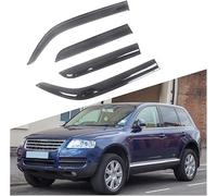 Déflecteurs de Vent de Voiture pour Volkswagen Touareg 2004-2008, Avant ArrièRe FenêTre Latérale Deflecteurs d'air Pare-Soleil Pare-Pluie Protecteur