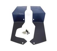 Déflecteurs De Vent Déflecteurs De Pare-Brise Moto pour VFR1200X Crosstourer 2012-2015 Protection Latérale Contre Le Vent Pare-Brise(Titane fumé)