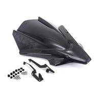 Déflecteurs De Vent Déflecteurs De Pare-Brise Moto pour Yamaha MT-07 2021- Carénage, Spoiler, Visière, Extension Protection Contre Le Flux d'air Pare-Brise(Fumée Noire)