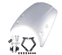 Déflecteurs De Vent Déflecteurs De Pare-Brise pour Moto pour BMW pour R Nine T R9T 2014-2021 Déflecteur d'air, Protection Contre Le Vent, Lentille Pare-Brise(Argent)