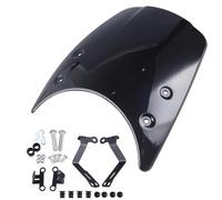 Déflecteurs De Vent Déflecteurs De Pare-Brise pour Moto pour BMW pour R Nine T R9T 2014-2021 Déflecteur d'air, Protection Contre Le Vent, Lentille Pare-Brise(Noir)