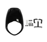 Déflecteurs De Vent Pare-Brise Moto pour Kawasaki pour Vulcan pour S650 2015-2024 Pièces De Carénage, Déflecteurs, Extension De Pare-Brise, Spoiler Pare-Brise(Noir Brillant)