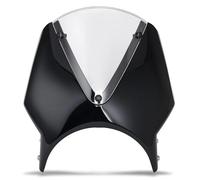 Déflecteurs De Vent Pare-Brise Moto pour Yamaha XSR900 XSR700 2016-2021 Déflecteurs d'air, Extension Bouclier, Spoiler, Carénage, Protection Contre Flux d'air Pare-Brise(Transparent)