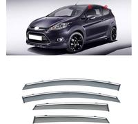 Déflecteurs de Vent & Pluie pour Ford Fiesta Hatchback MK6 2009-2014 2015 2016-4 Pièces, Pare-Pluie Vitre Latérale, Accessoire Auto, Protection Météo