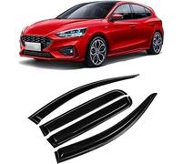 Déflecteurs de Vent & Pluie pour Ford Focus 4 MK4 2019 2020 2021 2022-4 Pièces, Pare-Pluie Vitre Latérale, Accessoire Auto, Protection Météo