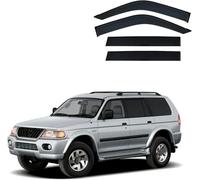 Déflecteurs de Vent & Pluie pour Mitsubishi Montero Sport MK1-K80 1996-2006 2007-4 Pièces, Pare-Pluie Vitre Latérale, Accessoire Auto, Protection Météo
