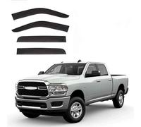 Déflecteurs de Vent pour Dodge Ram 2500 Pickup Truck MK4 2009-2023+, Visières Latérales Avant ArrièRe Fenêtre Latérale Pare-Pluie d'air Déflecteurs Accessoires