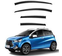 Déflecteurs de Vent pour JAC S2 Mini MK1 2010-2025, Déflecteurs Latéraux de Voiture, Accessoires Anti-Pluie et Anti-Vent en Tinté Fumé