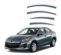Déflecteurs de Vent pour Mazda 3 Sedan MK2-BL 2011-2015, Visières Latérales Avant ArrièRe Fenêtre Latérale Pare-Pluie d'air Déflecteurs Accessoires