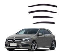 Déflecteurs de Vent pour Mercedes-Benz A-Class Hatchback MK3-W176 2013-2018, Visières Latérales Avant ArrièRe Fenêtre Latérale Pare-Pluie d'air Déflecteurs Accessoires