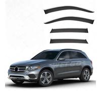 Déflecteurs de Vent pour Mercedes-Benz GLC-Class MK1-X253 2016-2021, Visières Latérales Avant ArrièRe Fenêtre Latérale Pare-Pluie d'air Déflecteurs Accessoires