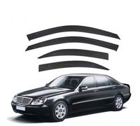 Déflecteurs de Vent pour Mercedes Benz S-Class MK4-W220 1999-2005, Visières Latérales Avant ArrièRe Fenêtre Latérale Pare-Pluie d'air Déflecteurs Accessoires