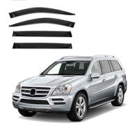 Déflecteurs de Vent pour Mercedes GL-Class MK1-X164 2006-2012, Visières Latérales Avant ArrièRe Fenêtre Latérale Pare-Pluie d'air Déflecteurs Accessoires