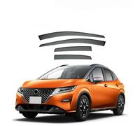 Déflecteurs de Vent pour Nissan Note MK3-E13 2021+, Visières Latérales Avant ArrièRe Fenêtre Latérale Pare-Pluie d'air Déflecteurs Accessoires