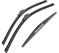 déflecteurs de vent Pour Subaru Pour FORESTER Pour MK4 Balais d'essuie-glace pour avant et pour arrière Brosses