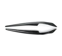 Déflecteurs de vent pour voiture Garniture de sourcil phare paupière pour Mitsubishi pour Lancer couvercle lampe pour avant en fibre carbone