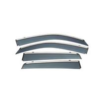 Déflecteurs de vent pour voiture Pour Mitsubishi pour Outlander 2016-2020 Fenêtre Visière Déflecteur Visières Ombre Soleil Pluie Garde Couverture Bouclier Auvent Garniture