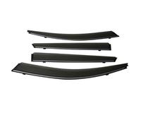 Déflecteurs de vent pour voiture Pour VW pour Sharan 2011-2019 Déflecteur de vitre latérale Pare-brise Pare-pluie Pare-soleil(Chrome Strip-Carbon)