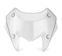 Déflecteurs De Vent Spoiler De Pare-Brise Moto pour Yamaha TMAX560 Tech 2022-2024 Protection Anti-Vent, Visière, Déflecteurs, Extension De Carénage Pare-Brise(Transparent)