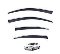 Déflecteurs de Vitre Voiture pour Lexus is MK2-XE20 2006-2013, Pare-Pluie Anti-Bruit et Anti-Vent Adhésif Protection pour Vitres Latérales