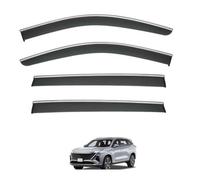 Déflecteurs de Vitre Voiture pour MG RX9 MK1 2023-2025, Pare-Pluie Anti-Bruit et Anti-Vent Adhésif Protection pour Vitres Latérales