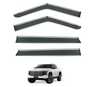 Déflecteurs de Vitre Voiture pour MG U9 MK1 2025, Pare-Pluie Anti-Bruit et Anti-Vent Adhésif Protection pour Vitres Latérales