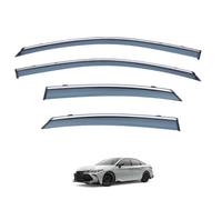 Déflecteurs de Vitre Voiture pour Toyota Avalon MK5-XX50 2019-2025, Pare-Pluie Anti-Bruit et Anti-Vent Adhésif Protection pour Vitres Latérales