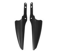 Déflecteurs Déflecteurs De Pare-Brise Montés sur Fourche Avant Moto, pour Touring, pour Road King, pour Street Glide Carénage, Garniture(Matte Black)