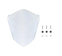 Déflecteurs Double Bulles Moto pour BMW pour F800R 2015 2016 2017 2018 2019 2020 Carénage De Pare-Brise De Moto Déflecteur De Vent Déflecteurs Moto (Couleur : Light Smoke)