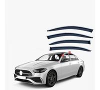 DéFlecteurs FenêTre Voiture pour Benz CClass Long Axis MK5 W206 2022,Pare Pluie Soleil Avant ArrièRe, VisièRes LatéRales Anti UV