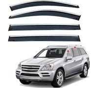 DéFlecteurs FenêTre Voiture pour Benz GL Class X164 2006-2012,Pare Pluie Soleil Avant ArrièRe, VisièRes LatéRales Anti UV
