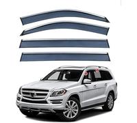 DéFlecteurs FenêTre Voiture pour Benz GL Class X166 2013 2014 2015,Pare Pluie Soleil Avant ArrièRe, VisièRes LatéRales Anti UV