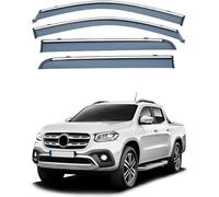 DéFlecteurs FenêTre Voiture pour Benz X Class Pickup W470 2017 2018 2019 2020 2021 2022 2023,Pare Pluie Soleil Avant ArrièRe, VisièRes LatéRales Anti UV