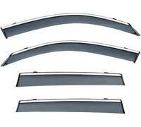 DéFlecteurs FenêTre Voiture pour BMW X3 MK2-F25 2011 2012 2013 2014 2015 2016 2017,Pare Pluie Soleil Avant ArrièRe, VisièRes LatéRales Anti UV