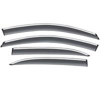 DéFlecteurs FenêTre Voiture pour Cadillac CT4,Pare Pluie Soleil Avant ArrièRe, VisièRes LatéRales Anti UV