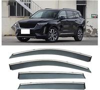 DéFlecteurs FenêTre Voiture pour Cadillac XT6 2019-2022,Pare Pluie Soleil Avant ArrièRe, VisièRes LatéRales Anti UV