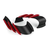 Déflecteurs Kit d'ailes Dynamiques Décoratives pour YZF-R1 pour R6 pour R7 pour R15 pour R25 pour R3 pour R125(Deep Red)