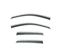 Déflecteurs latéraux Bande Pare-Brise en Acier Brillant Inaltérable pour Vitre Voiture pour A3 2021 Pare-Soleil Porte Et Hayon Déflecteur d'air pour Portière Deflecteur vitre Voiture