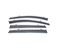 Déflecteurs latéraux Déflecteur De Fenêtre en Matériau PC Visière Pluie Aérateur pour Volvo V60 2011 2012 2013 2014 2015 2016 2017 Deflecteur vitre Voiture