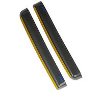 Déflecteurs latéraux Master (arrière) compatible avec Opel Mokka 2012- / Chevrolet Trax 2013-, Rauchgrau