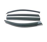 Déflecteurs latéraux pour Skoda pour Kodiaq Baguette Décorative Chromée Déflecteur d'air Vitres Latérales Porte Protection Contre Neige Le Soleil Et Pluie Deflecteur vitre Voiture