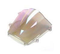 déflecteurs Moto Pare-Brise pour CBR600RR F5 2013-2021 Accessoire De Modification Pare-Brise Double Bulle Déflecteur De Pare-Brise Moto(Iridium C)
